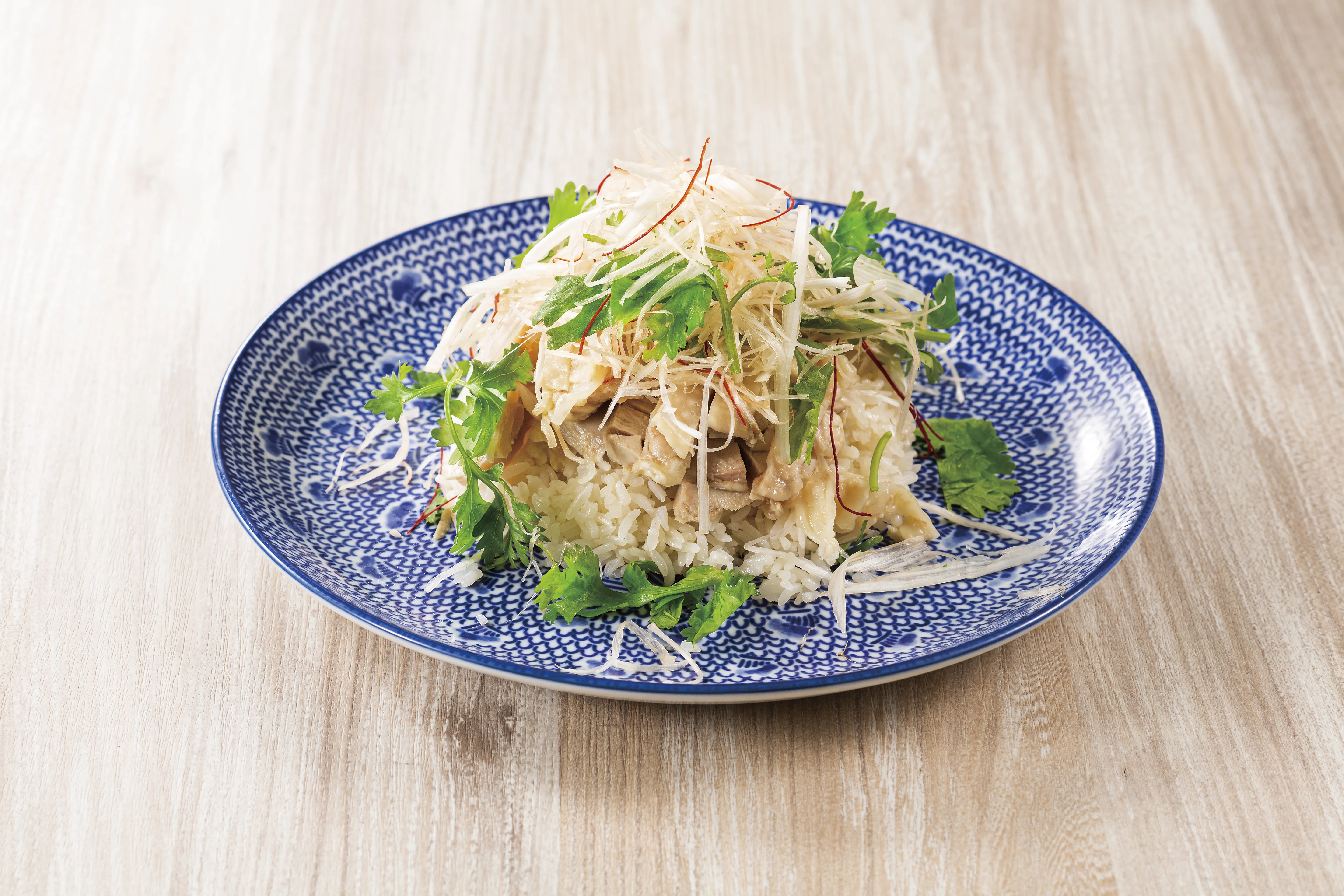 こばと農園西田ねぎの香味野菜カオマンガイ