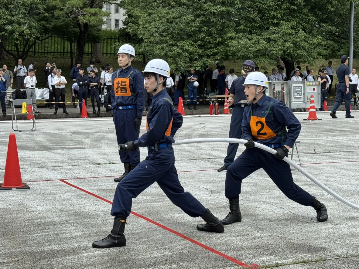 自衛消防訓練審査会の当日の様子