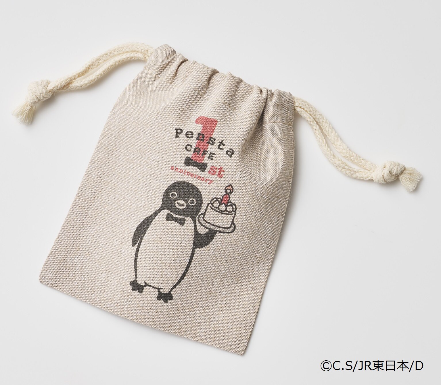 Suicaのペンギン シャンブリック巾着